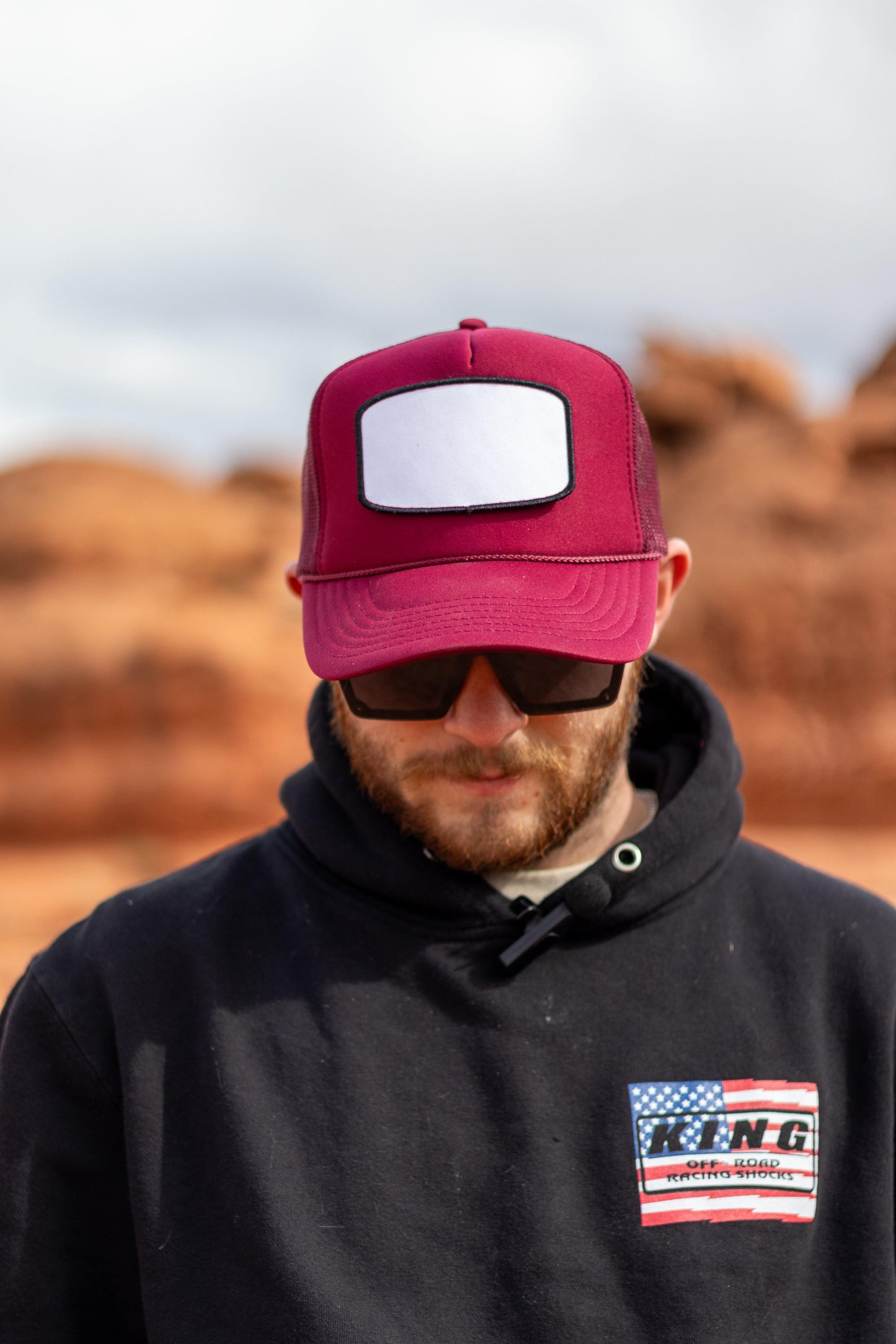 ItSticks Trucker Hat Maroon - ItSticks